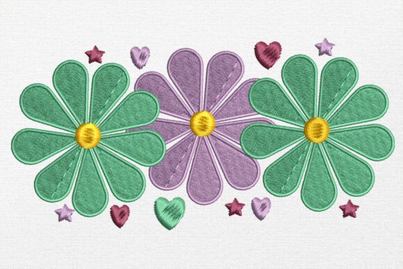 Floral Embroidery Desing: A Designer's Fair Booth Review