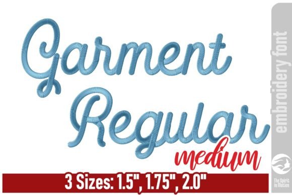 Garment Monoline Embroidery Font - M Review