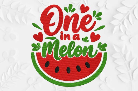 One in a Melon Machine Embroidery Design Review