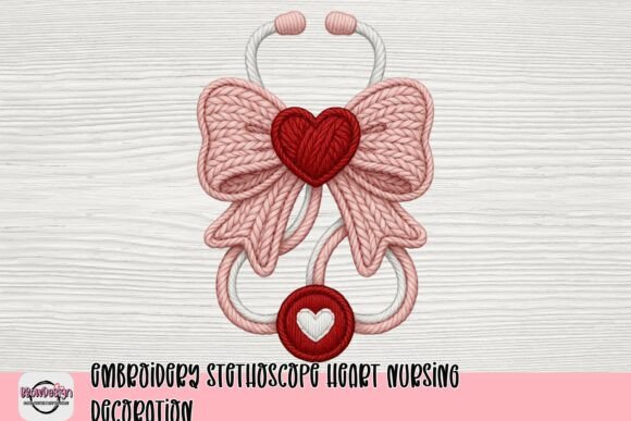 Review: Embroidery Stethoscope Heart Nursing Decoration