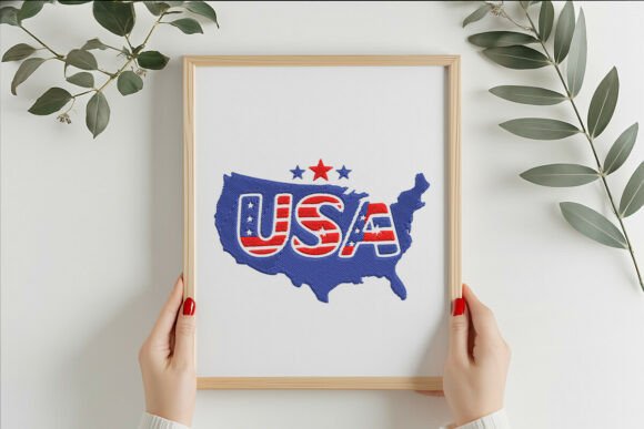 USA Map Embroidery Design Review