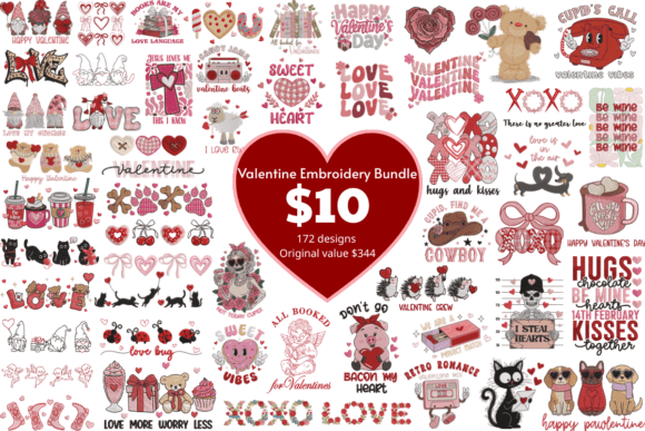 Valentine Embroidery Bundle Review